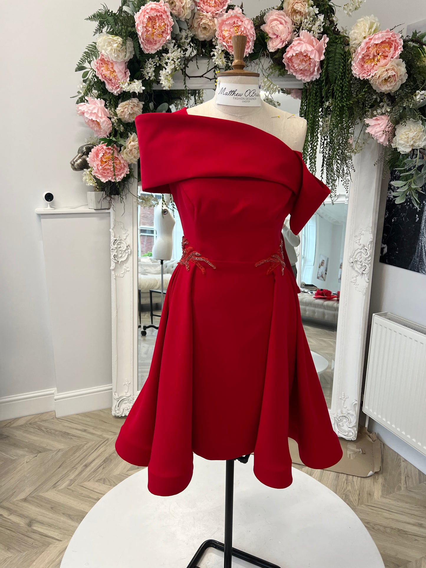 Valentina Off-Shoulder Dress