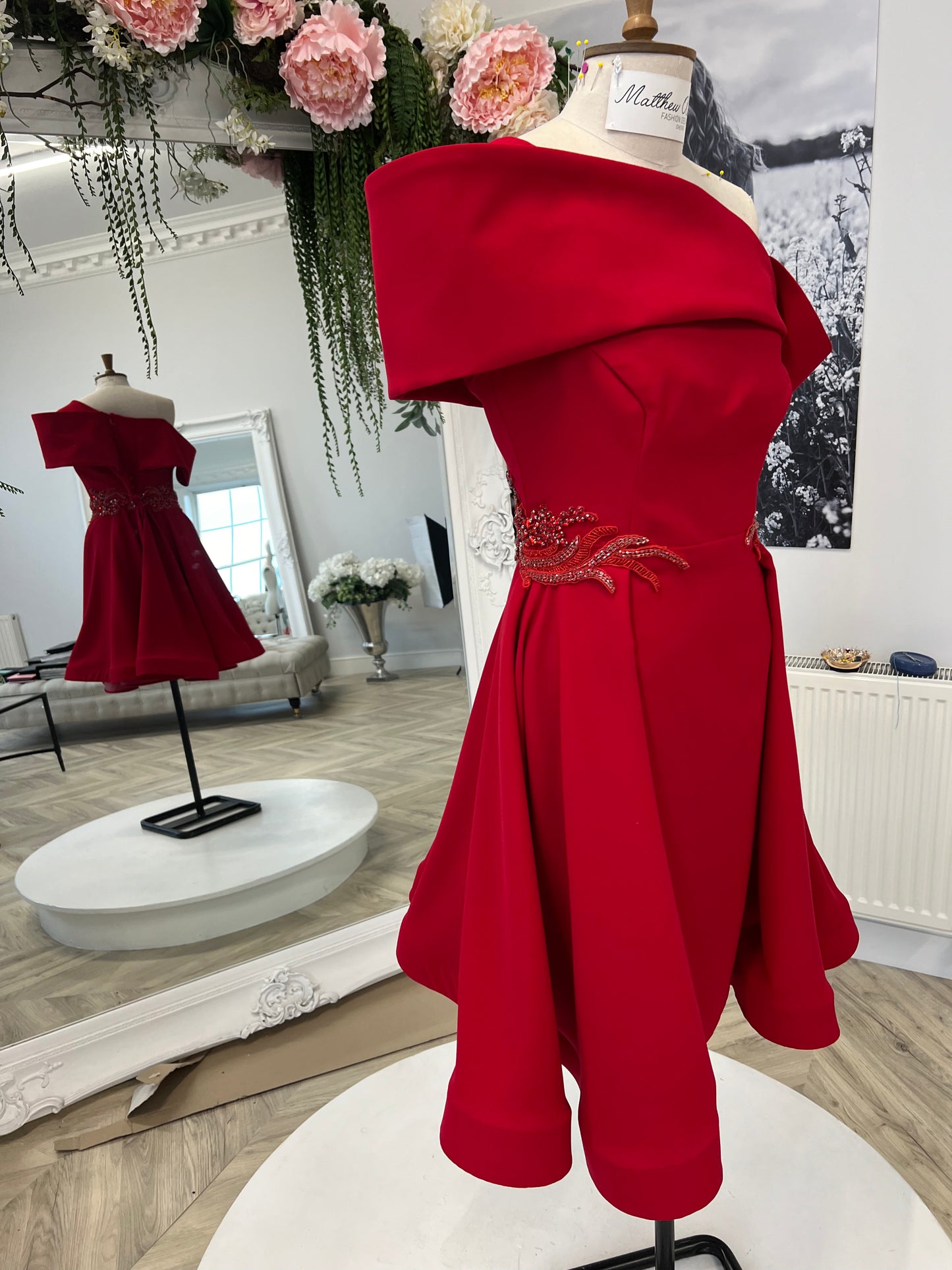 Valentina Off-Shoulder Dress