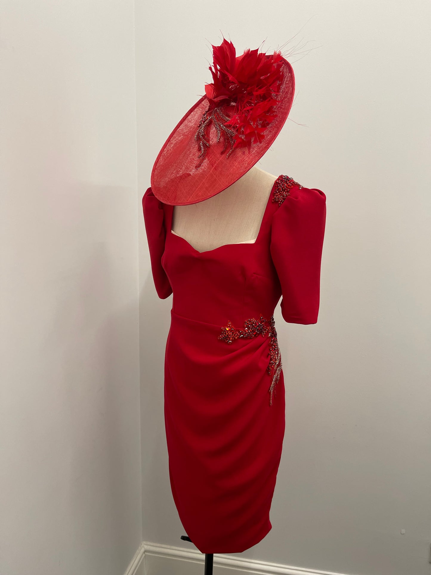 Crepe Evening Dress